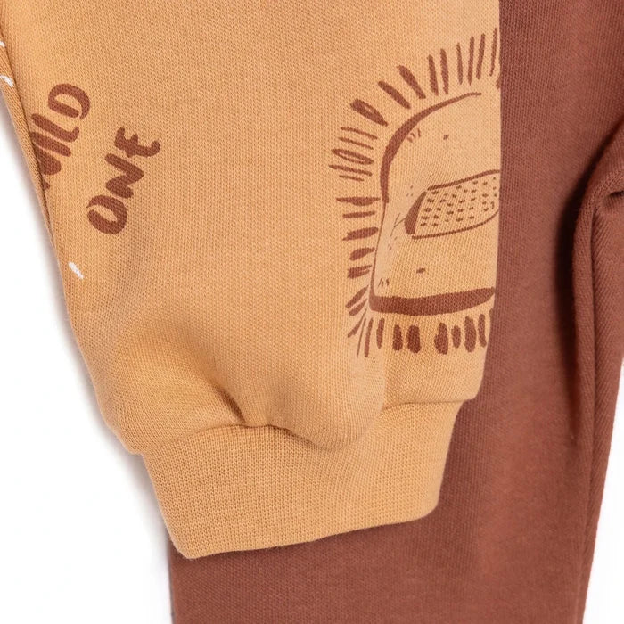 HelloBaby Baby Boy Footed Bottom - Brown Brown - ebebek