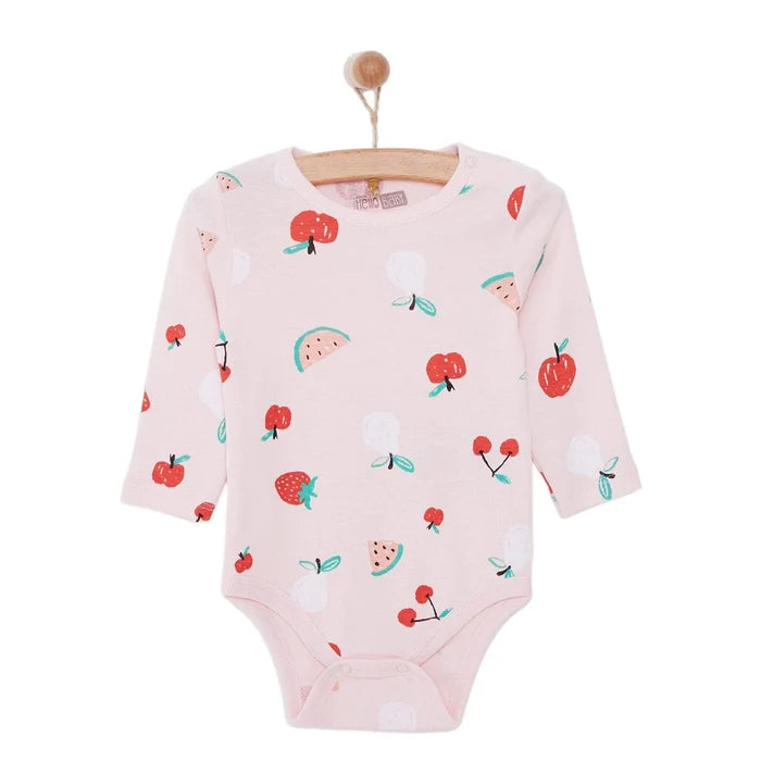 HelloBaby Baby Girl Long Sleeve Body - Pink - ebebek - Black Friday