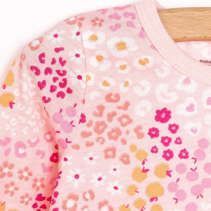 HelloBaby Baby Girl Long Sleeve Pyjamas Set - Dark Pink - ebebek - Black Friday