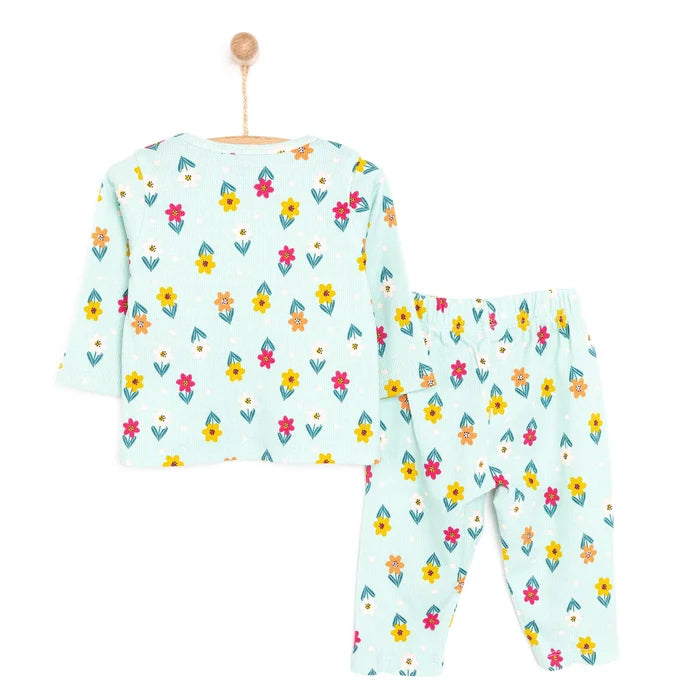 HelloBaby Baby Girl Long Sleeve Pyjamas Set - Multicolour - ebebek - Black Friday