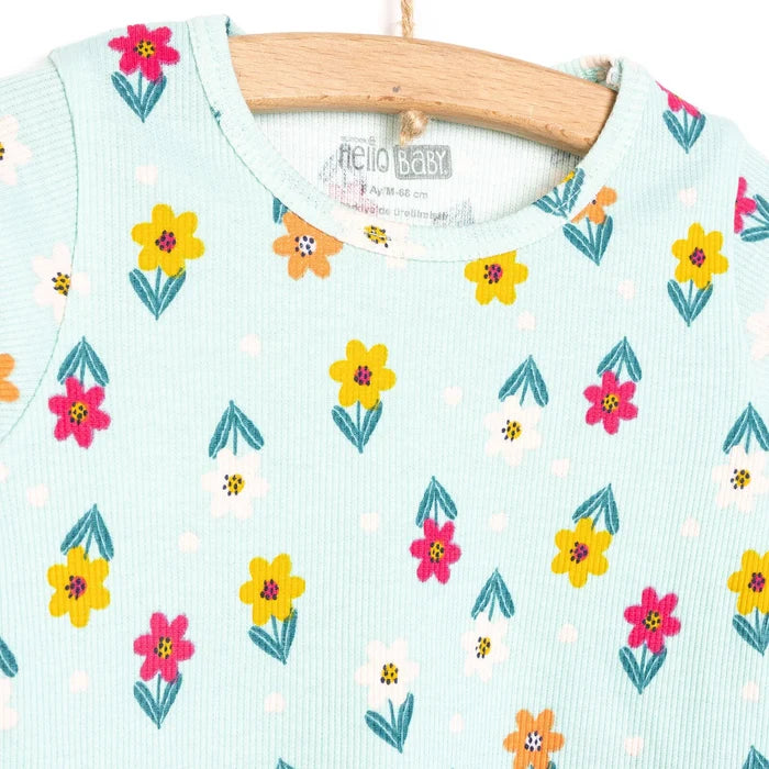 HelloBaby Baby Girl Long Sleeve Pyjamas Set - Multicolour - ebebek - Black Friday