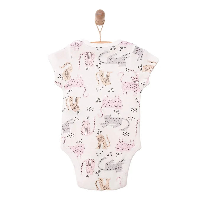 HelloBaby Baby Girl Short Sleeve Body - Ecru - ebebek - Black Friday
