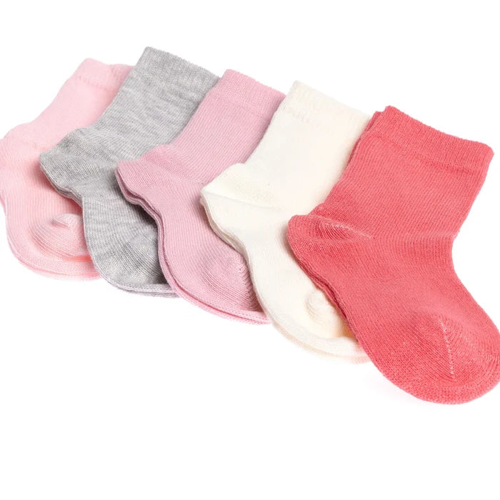 HelloBaby Baby Girl Socks 5 pcs - Pink - ebebek - Black Friday