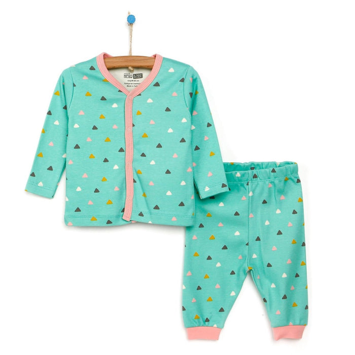 HelloBaby Basic Baby Girl Pyjamas Set - ebebek - Black Friday