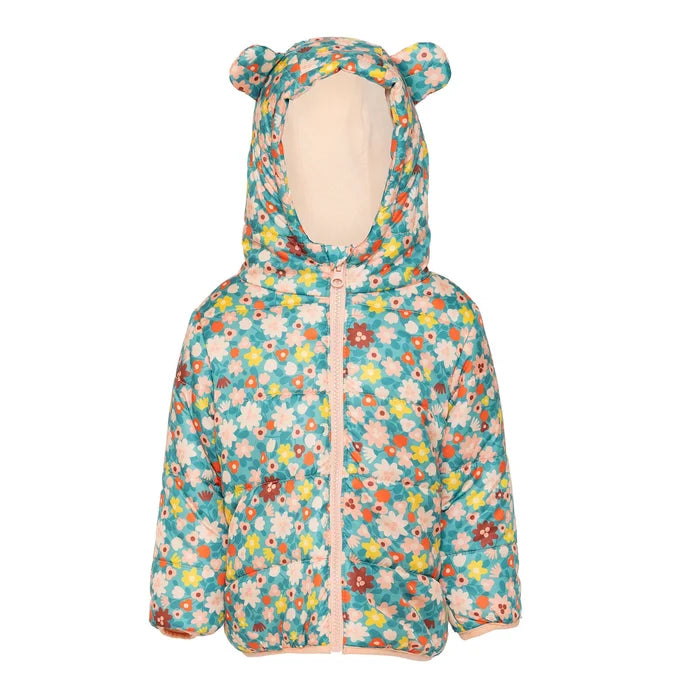 HelloBaby Basic Flower Printed Eared Coa - Printed - ebebek - Black Friday