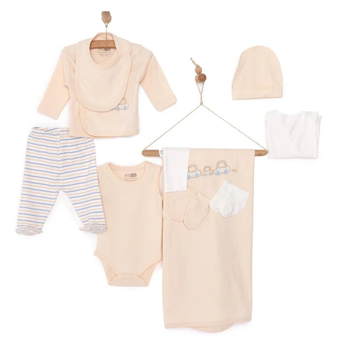 HelloBaby Boy 10 piece Newborn Set - Ecru - ebebek - Black Friday