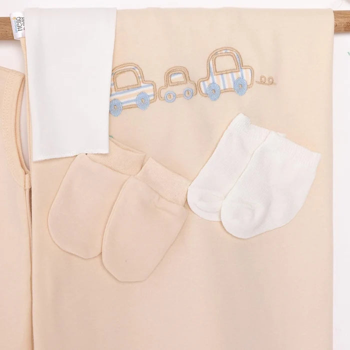 HelloBaby Boy 10 piece Newborn Set - Ecru - ebebek - Black Friday