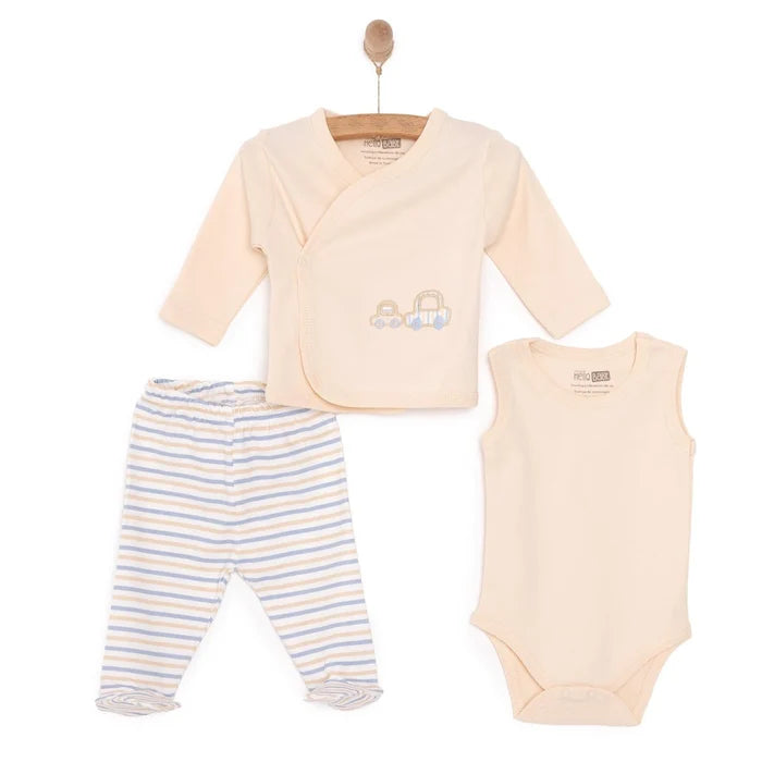 HelloBaby Boy 10 piece Newborn Set - Ecru - ebebek - Black Friday
