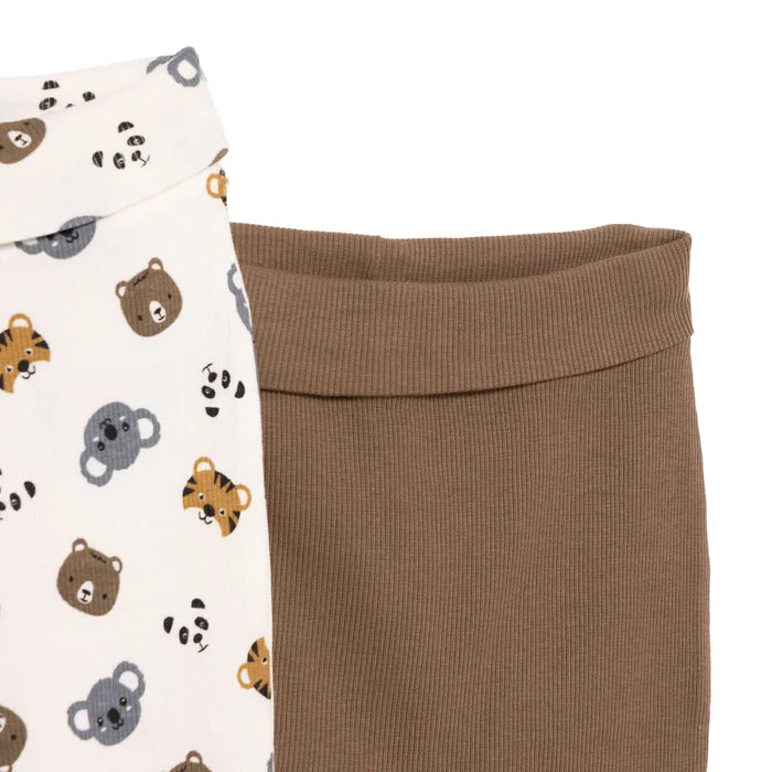 HelloBaby Boy 2 Piece Footles Bottom - Light Brown - ebebek - Black Friday