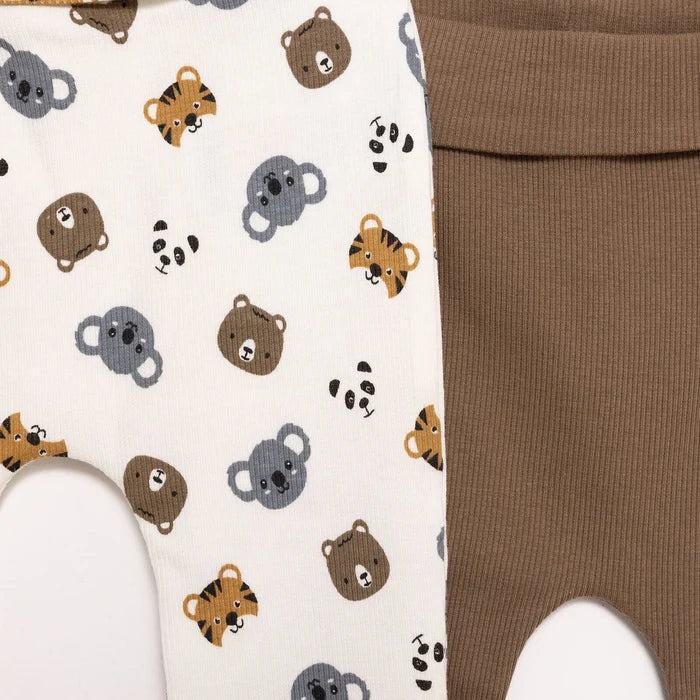 HelloBaby Boy 2 Piece Footles Bottom - Light Brown - ebebek - Black Friday