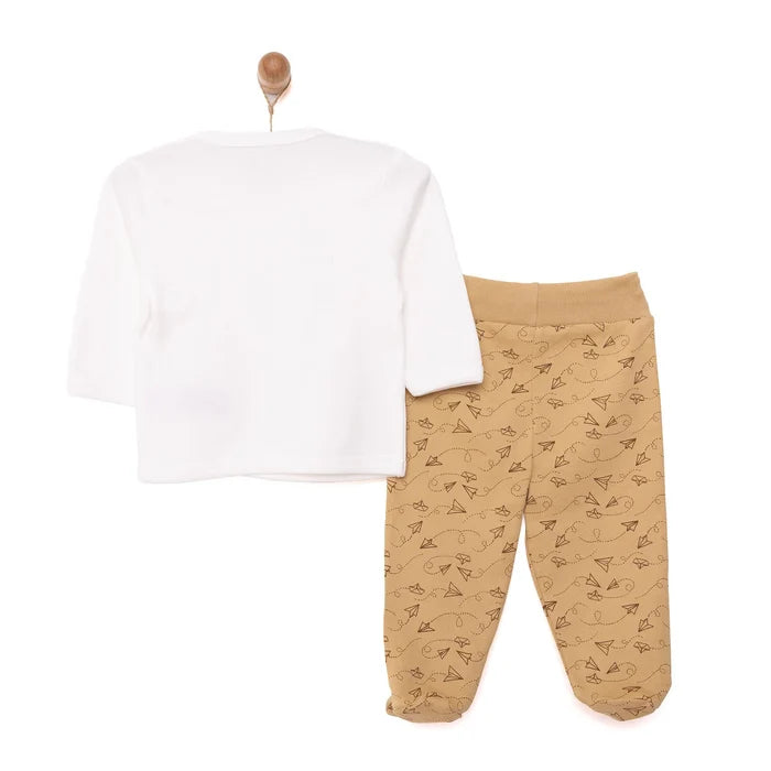 HelloBaby Boy 5 Piece Newborn Set - Beige - ebebek - Black Friday