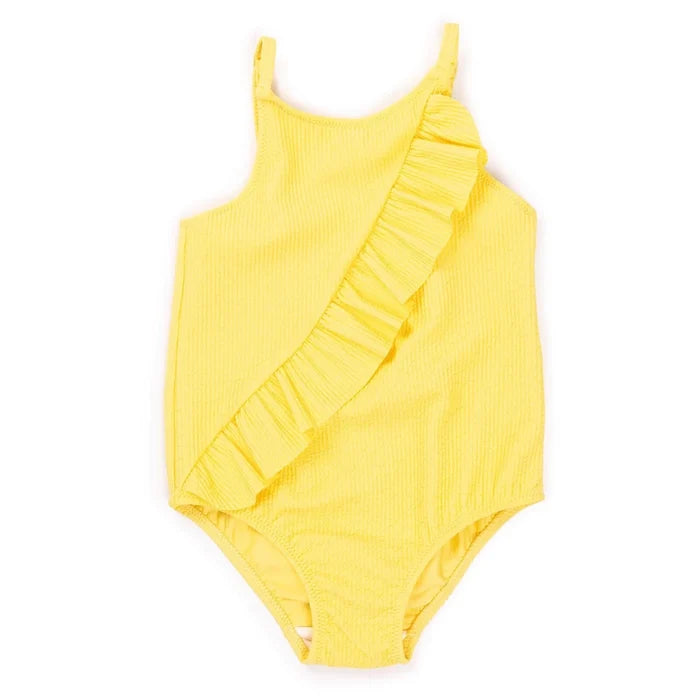 HelloBaby Girl Baby Swimsuit - Yellow Yellow - ebebek