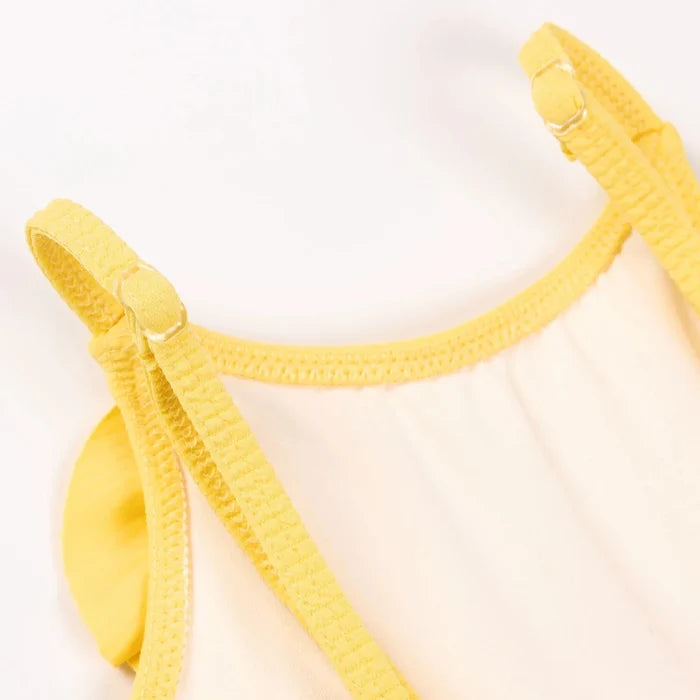 HelloBaby Girl Baby Swimsuit - Yellow Yellow - ebebek