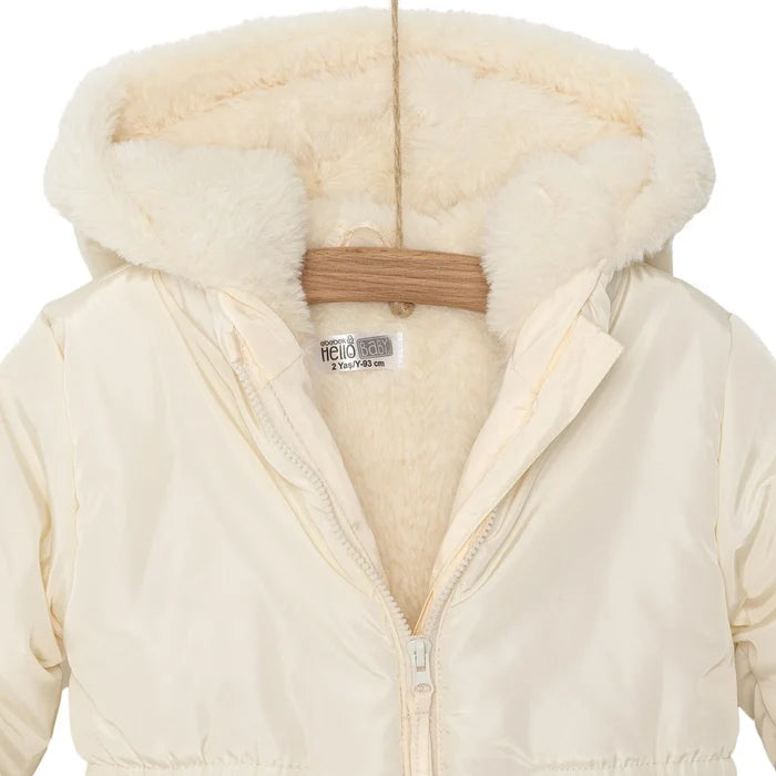 HelloBaby Hooded Coat - Beige - ebebek - Black Friday