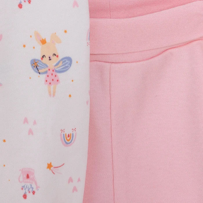 HelloBaby Newborn 2 Pcs Footed Leggings - Pink - ebebek - Black Friday