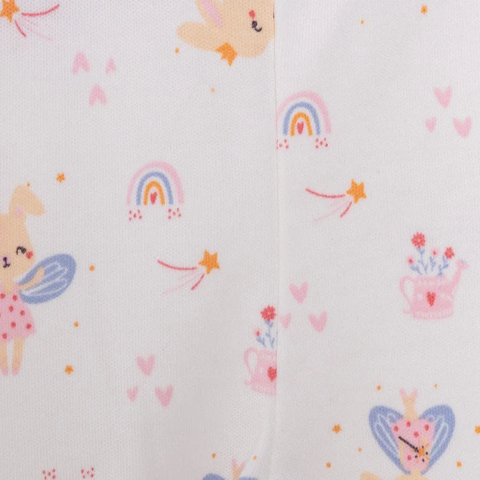 HelloBaby Newborn 2 Pcs Footed Leggings - Pink - ebebek - Black Friday