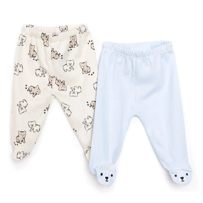 HelloBaby Newborn Footed Bottom - Blue - ebebek - Black Friday