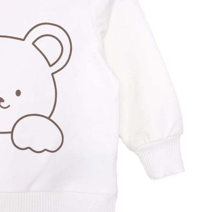 HelloBaby Newborn Girl Cat Printed Sweatshirt - ebebek - Black Friday