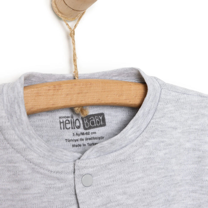 HelloBaby Unisex Baby Cardigan - Grey Melange - ebebek - Black Friday