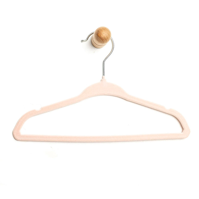 HelloBaby Velvet 5 pcs Hangers - Light Pink - ebebek - Black Friday