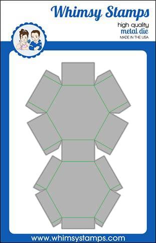 Hexagon Treat Box Die - Whimsy Stamps