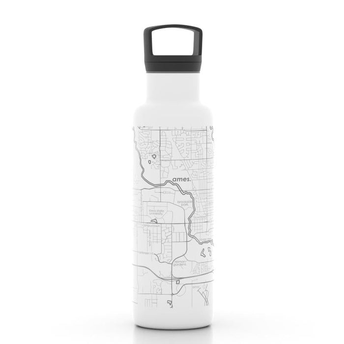Home Town Map 21 oz Insulated Hydration Bottle - Set of 2