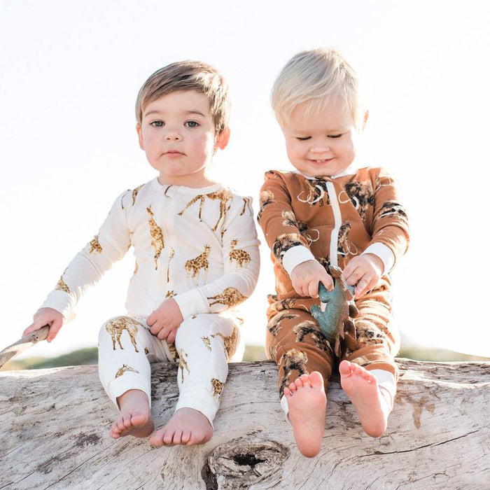 Homestead Organic Cotton Zipper Pajama - Babies in Bloom