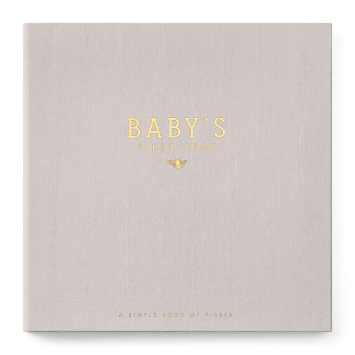 Honey Bee Luxury Memory Baby Book - Babies in Bloom