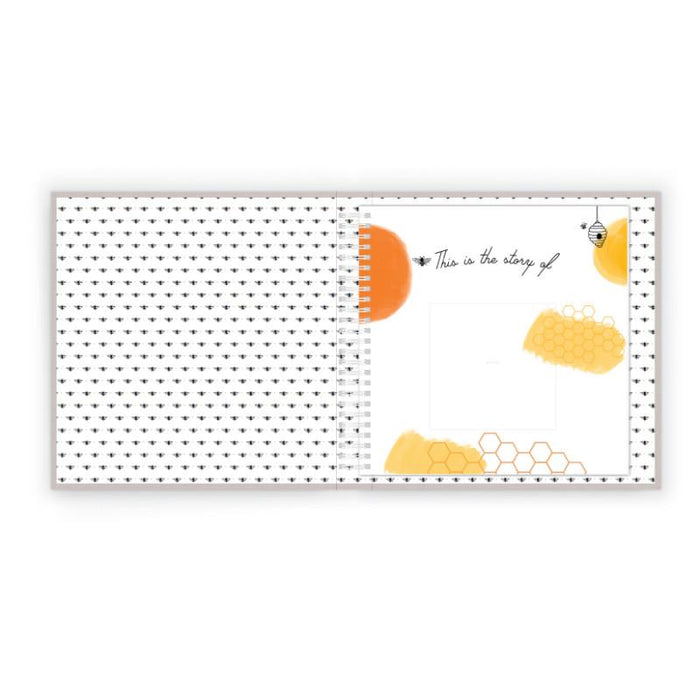 Honey Bee Luxury Memory Baby Book - Babies in Bloom