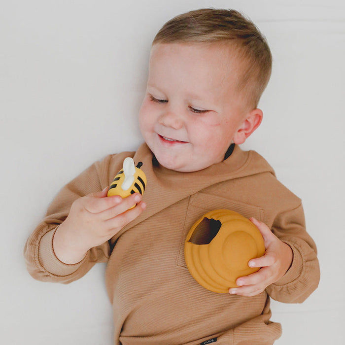 Honey Bee Teether Toy Playset - Babies in Bloom