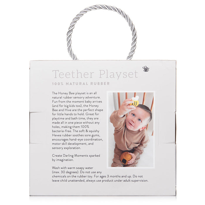 Honey Bee Teether Toy Playset - Babies in Bloom