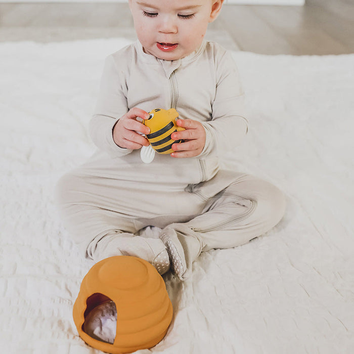 Honey Bee Teether Toy Playset - Babies in Bloom