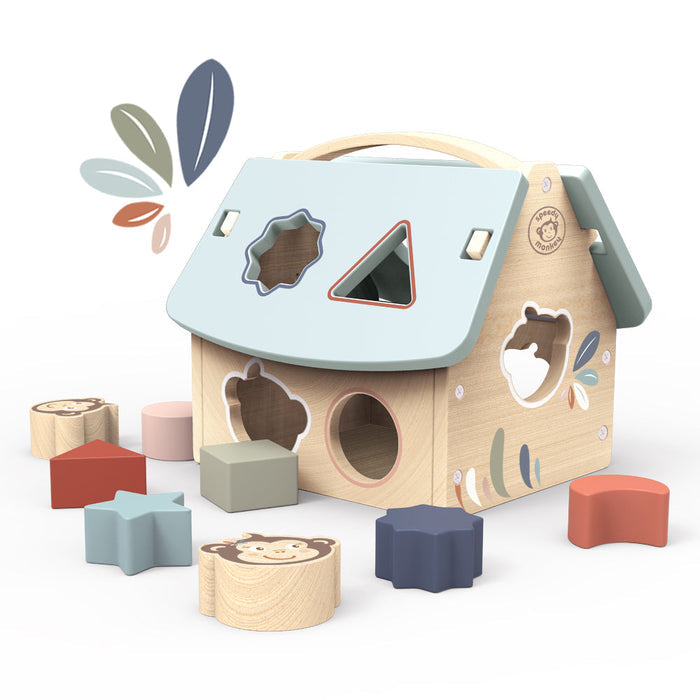 House Shape Sorter - Babies in Bloom