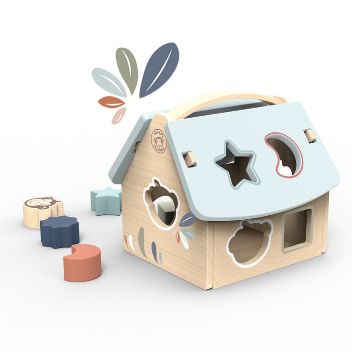 House Shape Sorter - Babies in Bloom