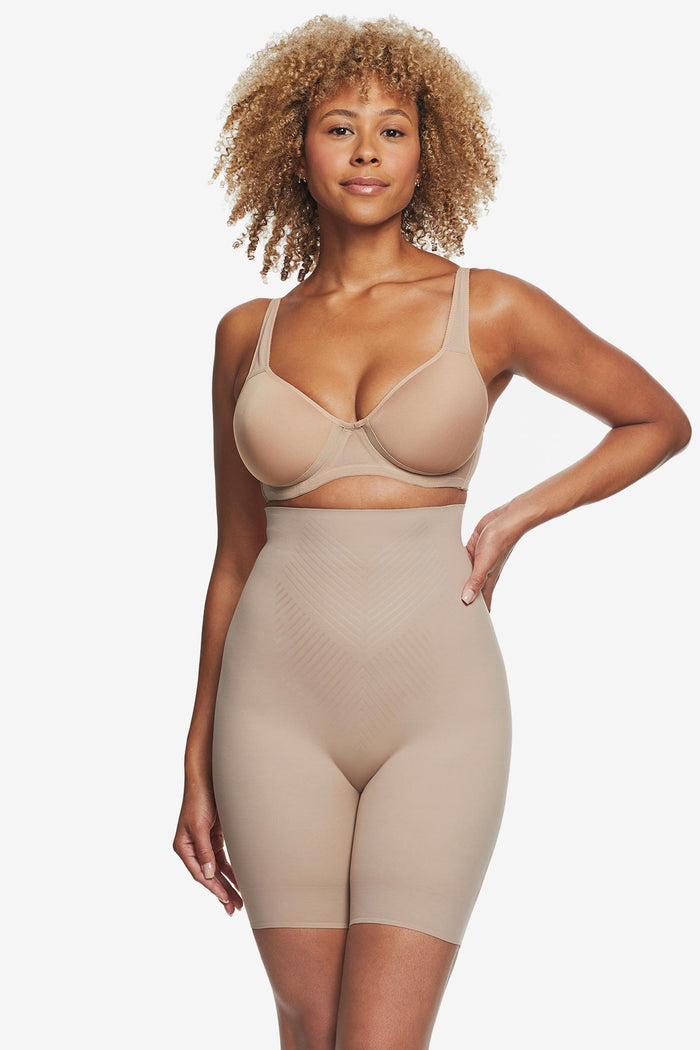 Iconic Core High-Waist Thigh Slimmer with Rear Lift