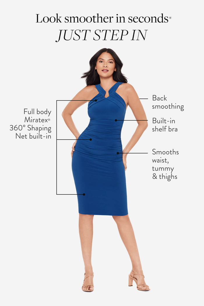 Idol Shaping Dress in Cobalt