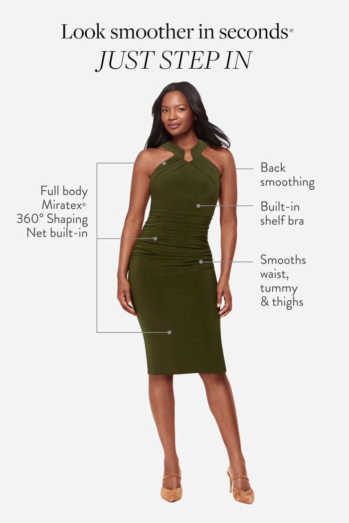 Idol Shaping Dress in Nori