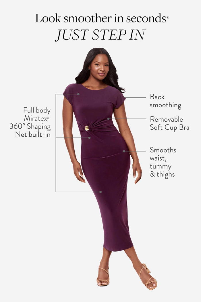 Isla Shaping Dress in Bing