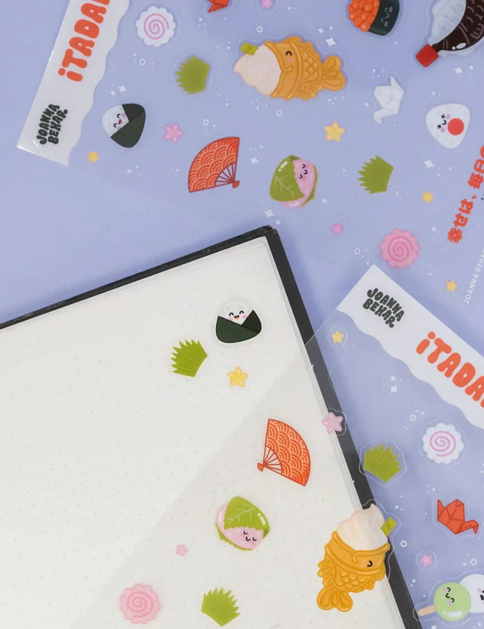 Itadakimasu sticker sheet