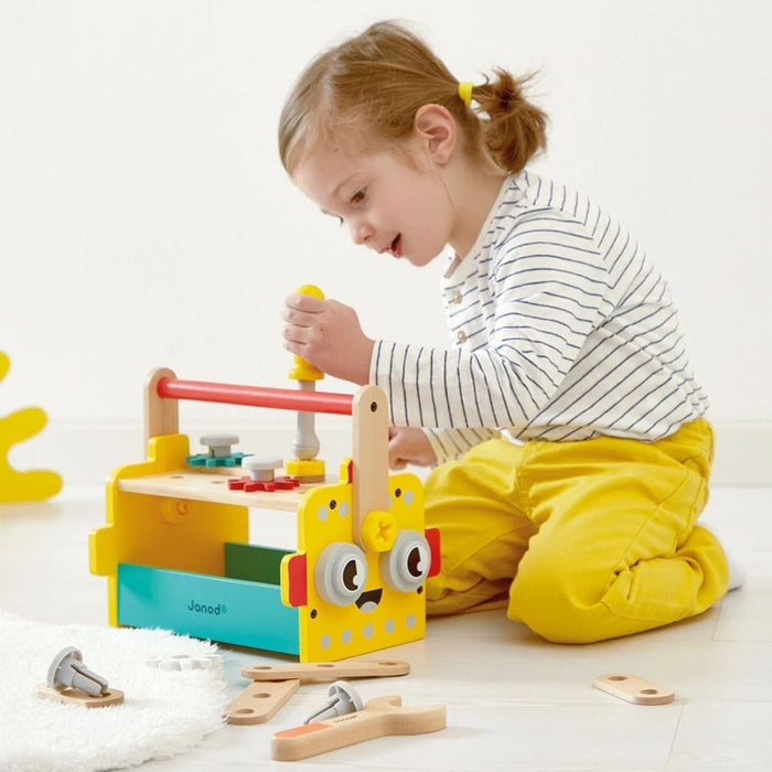 Janod Brico Kids Robot Tool Box - ebebek - Black Friday