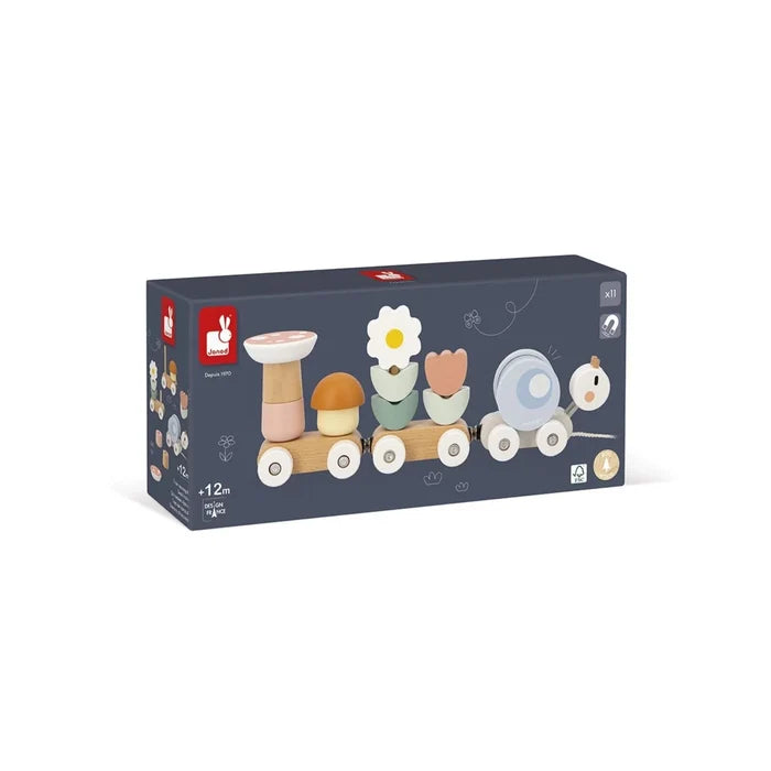 Janod Sweet Cocoon Snail Train - ebebek - Black Friday