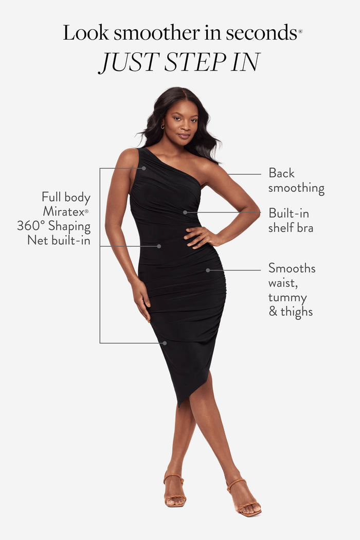 Jeni Shaping Dress in Black