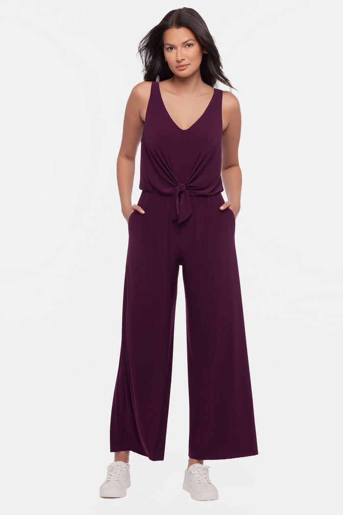 Jesi solid jumpsuit in Bing
