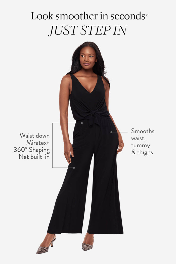 Jesi Shaping Jumpsuit in Black