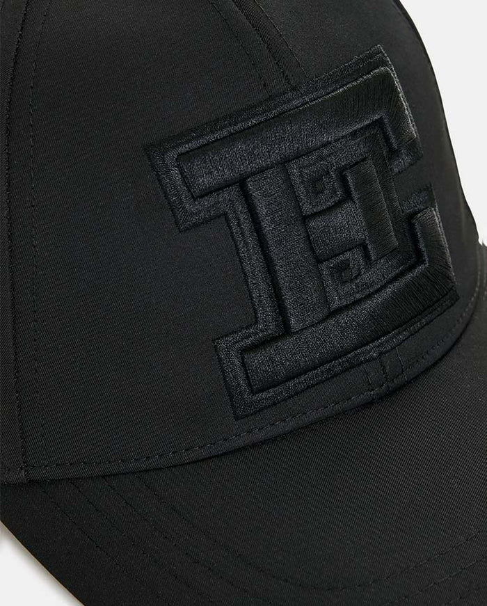 Jiny Cap With Bow - Black