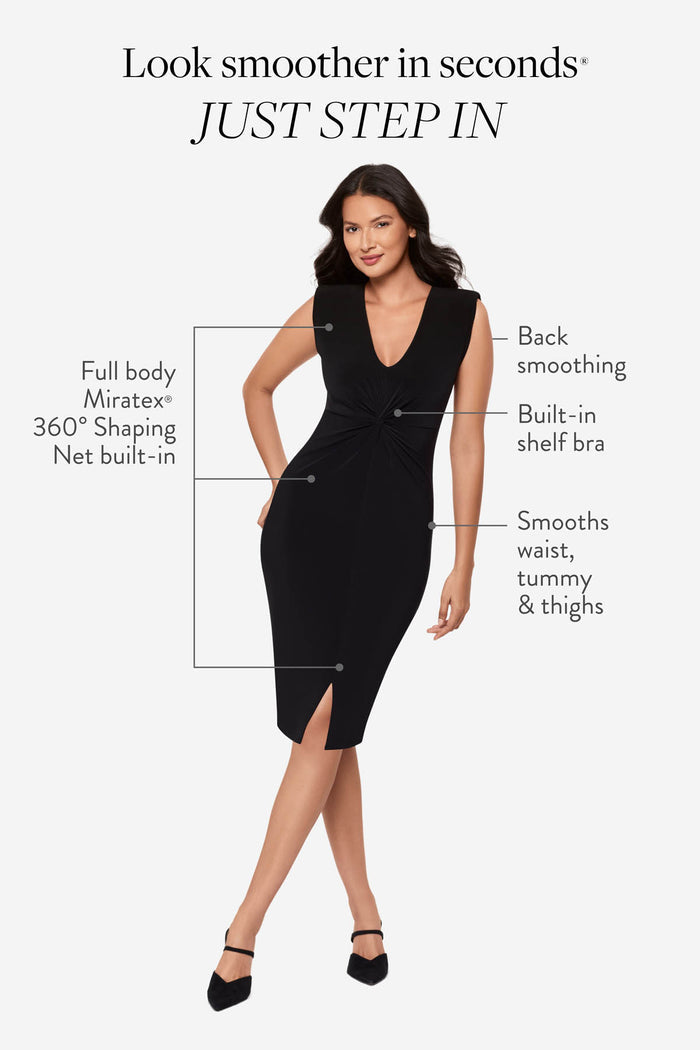 Jodi Shaping Dress in Black