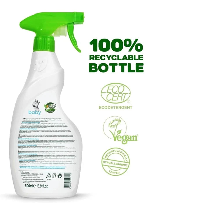 Just Green Organic Baby Stain Remover 500ml - ebebek