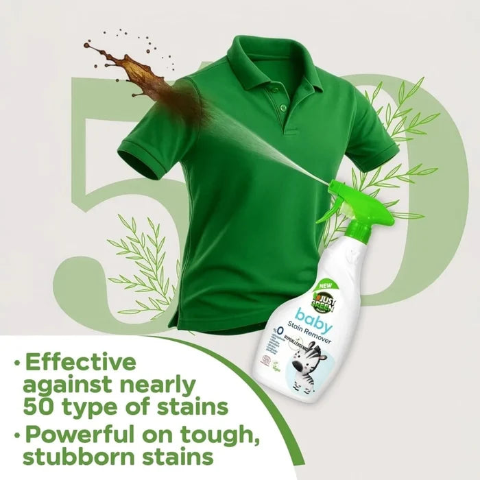 Just Green Organic Baby Stain Remover 500ml - ebebek