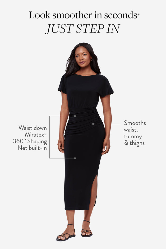 Kaia Shaping Dress in Black