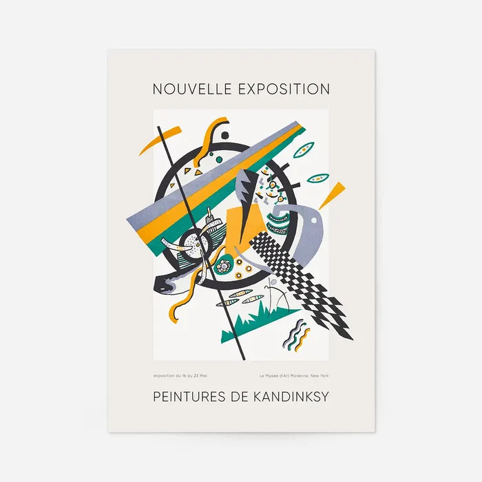 Kandinsky Nouvelle Exhibition Poster